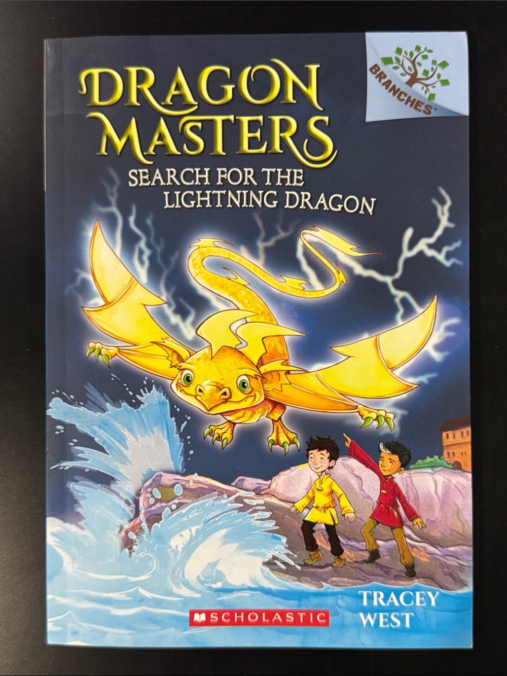 Dragon Masters #7: Search for the Lightning Dragon - Scholastic Paperback Novel